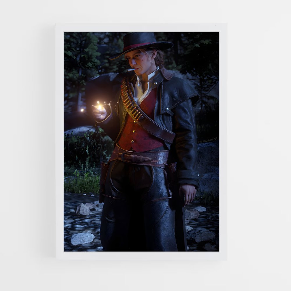 Poster Sadie adler – affiche Red Dead Redemption (vue 3)